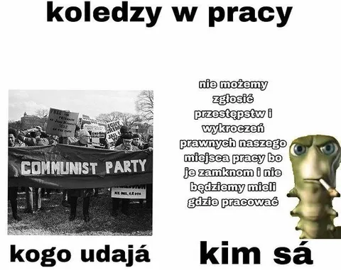 Koledzy w pracy: kogo udają