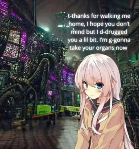 Anime Girl Steals Your Organs