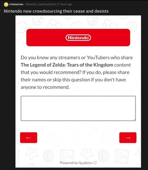 Nintendo Crowdsources Cease and Desists