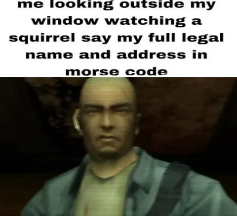 Squirrel Says My Legal Name