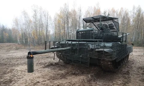 Тюнинг танка с ведром