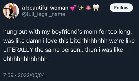 Boyfriend's Mom Gets Too Familiar
