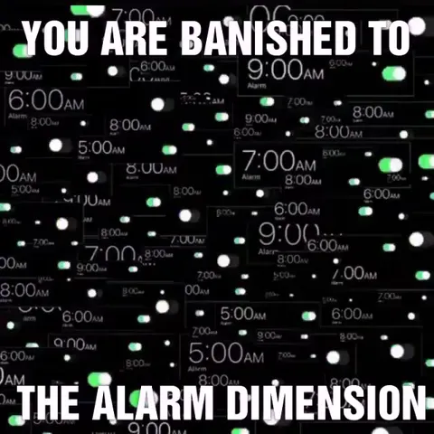 The Alarm Dimension