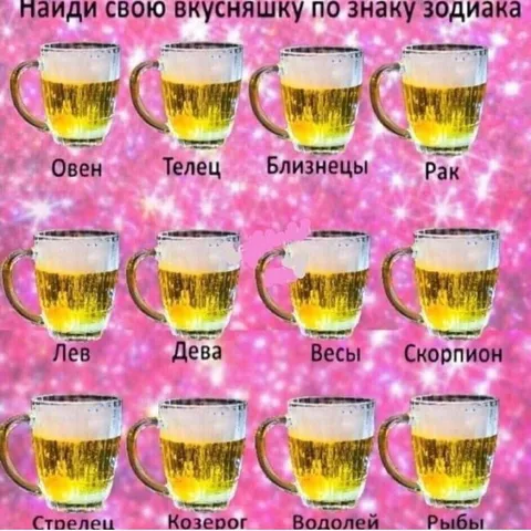 Пивная кружка по знаку зодиака