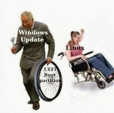 Windows Update Chases Linux