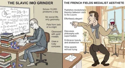 Slavic IMO Grinder vs French Fields Medalist