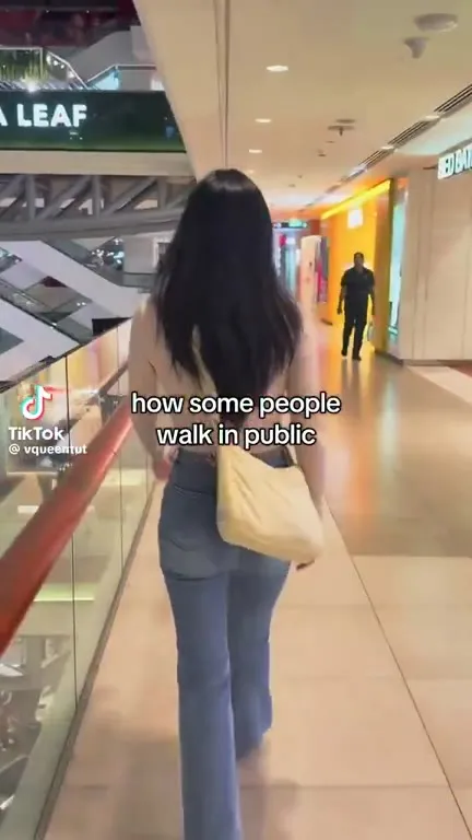 How Some People Walk in Public