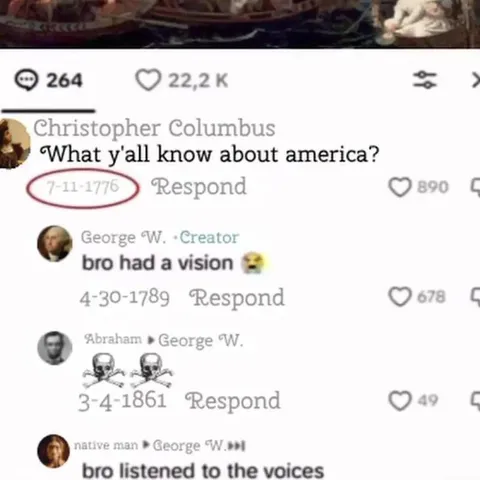 Christopher Columbus Discovers America Comments