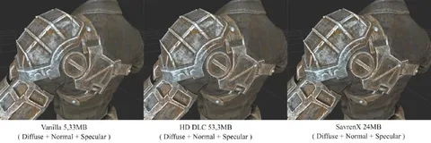 Vanilla vs SavrenX Texture Quality