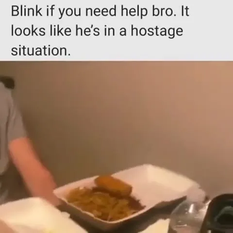 Blink If You Need Help