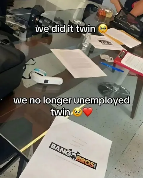 We’re No Longer Unemployed Twin