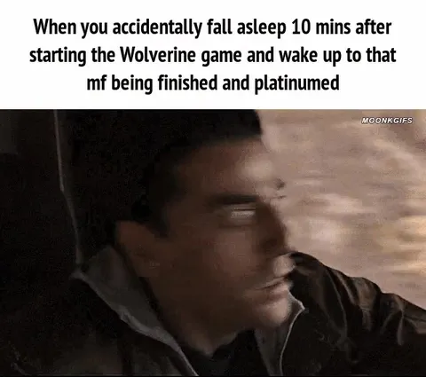 Waking Up to a Platinumed Wolverine Game