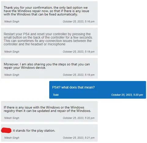 PS4 Means Play Station