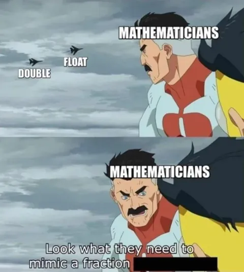 Mathematicians Mimicking a Fraction