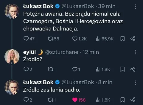 Źródło zasilania padło