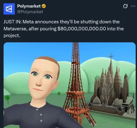 Meta shuts down the Metaverse