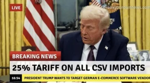 Trump Tariff on CSV Imports