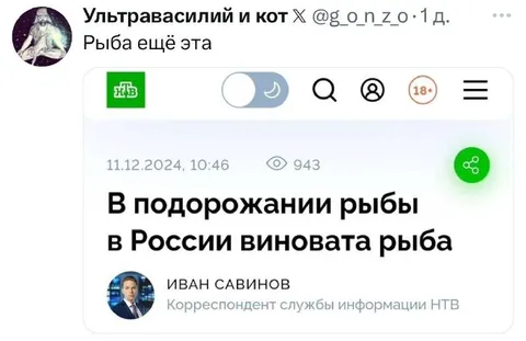 Виновата рыба