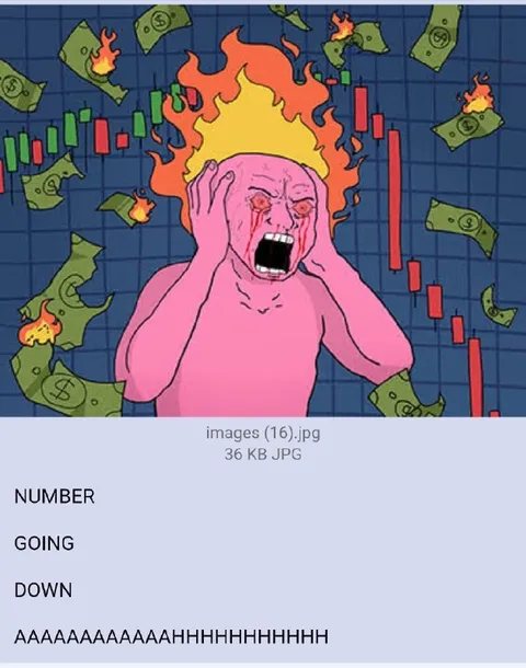 Number Going Down Scream