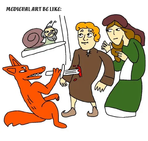 Medieval Art Be Like