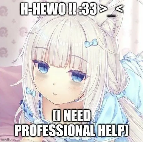 Cute Catgirl Needs Professional Help