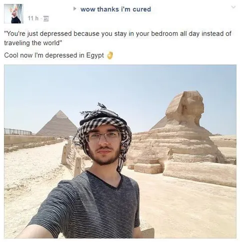 Depressed in Egypt