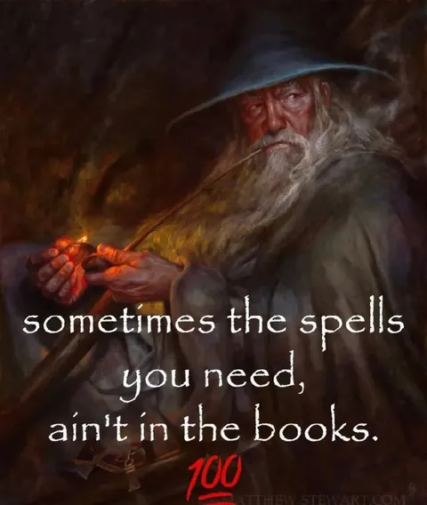 Sometimes the Spells You Need