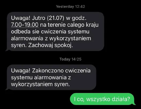 Czy wszystko działa?