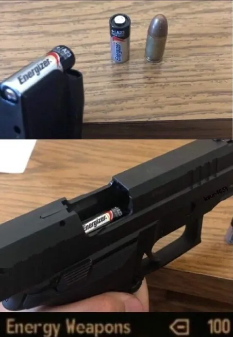 Energy Weapons Battery Gun
