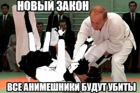 Путин против анимешников