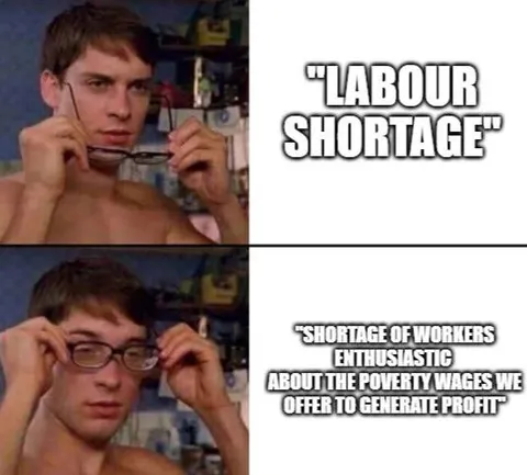 Labour Shortage Glasses Reveal