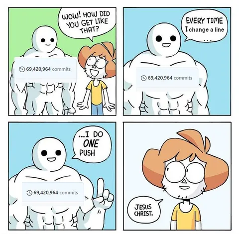 Every Line Change Gets One Push
