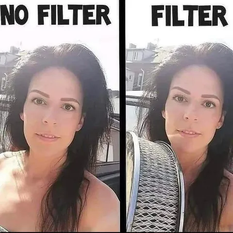 No Filter Versus Filter