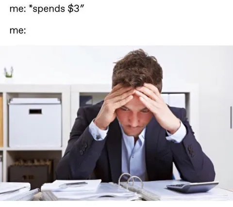 Spends Three Dollars Panic