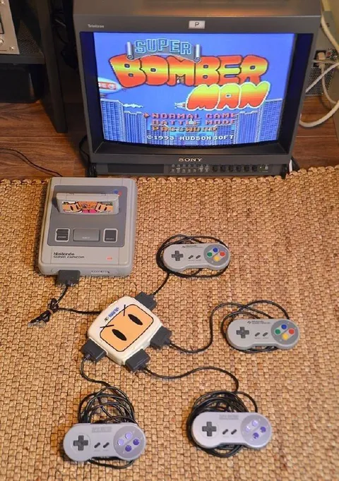 Super Bomberman Multiplayer Setup