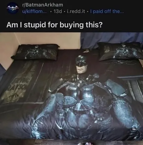 Batman Bedspread Purchase