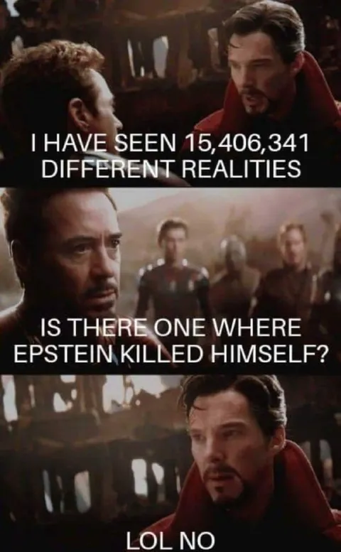 Doctor Strange Epstein Reality Meme