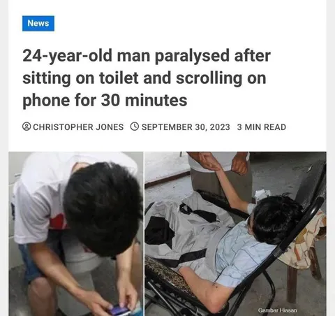 Toilet Scrolling Paralysis