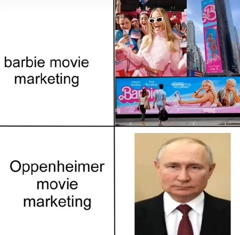 Barbie vs Oppenheimer Marketing