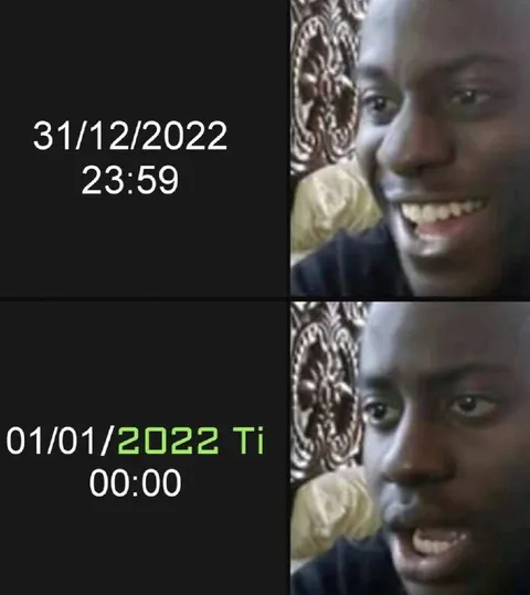 New Year Date Change Shock