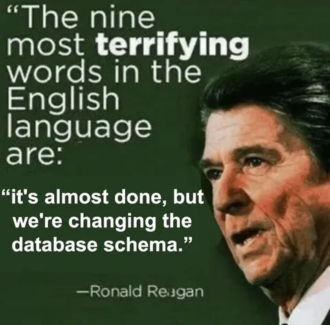 Changing the Database Schema