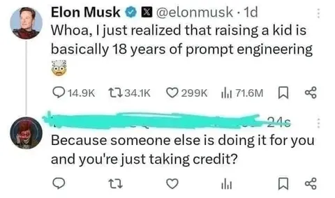 Raising a Kid Is Prompt Engineering