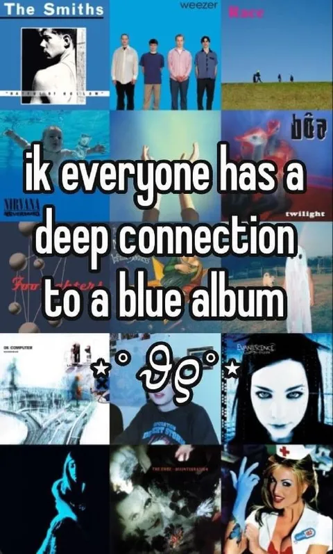 Deep Connection to a Blue Album