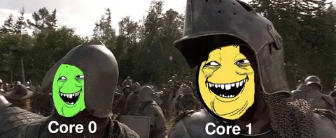 Core 0 vs Core 1
