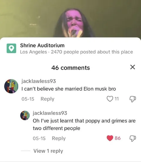 Poppy and Grimes Confusion