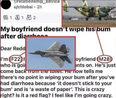 Boyfriend Refuses to Wipe After Diarrhoea