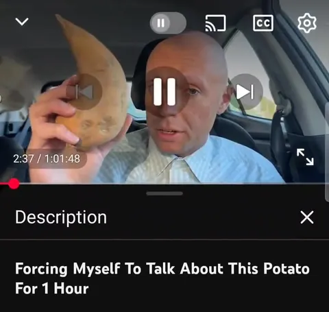 Forcing Myself to Talk About This Potato