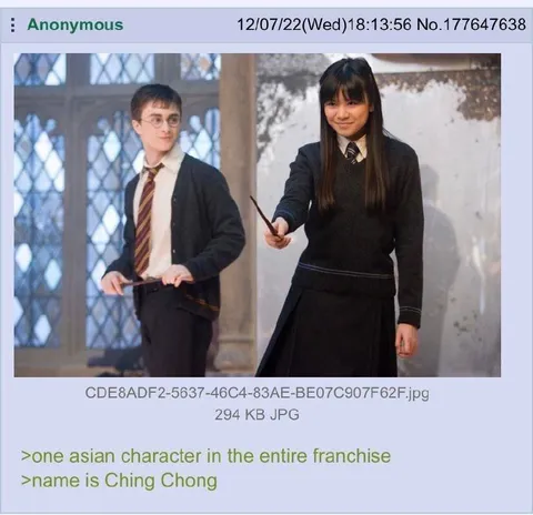 Harry Potter's Only Asian Character