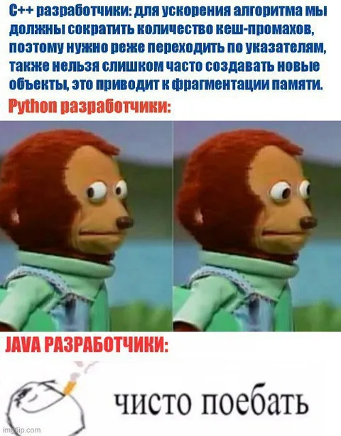 Разработчики и оптимизация памяти