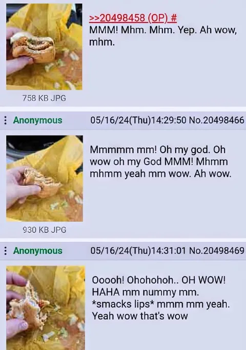 Overwhelmed by Delicious Food